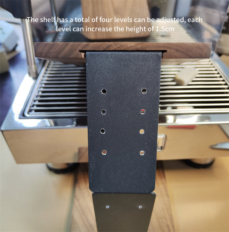 Wooden Scale Frame Italian Electronic Scale Elevated Coffee Scale Frame