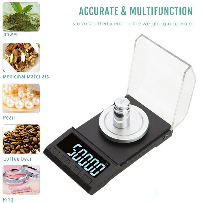 0.001g Jewelry Scale Precision Electronic Scales Mini Scale