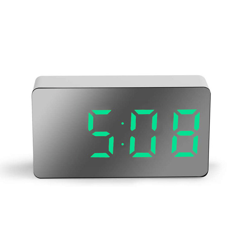 Digital Children's Alarm Clock LED Electronic Simple Mini Mirror Clock